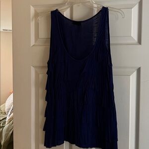 Mine Navy Blue Tank Top